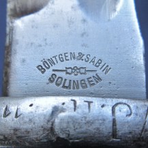 German Inter-War Reichsheer M8498 Second Model Bayonet, Dated 1920 15